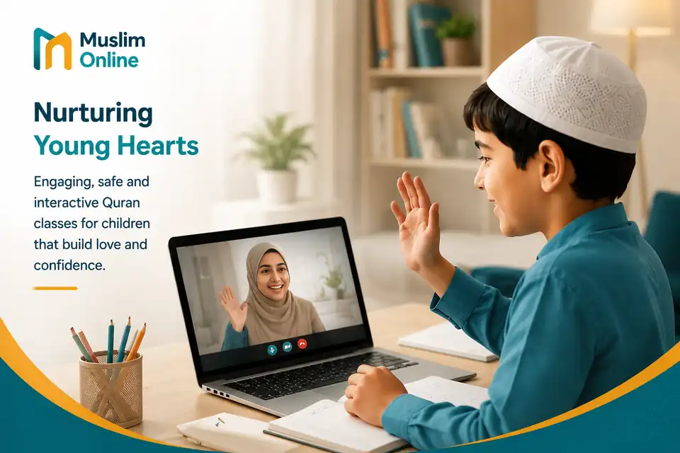 Families and students learning with Muslim Online