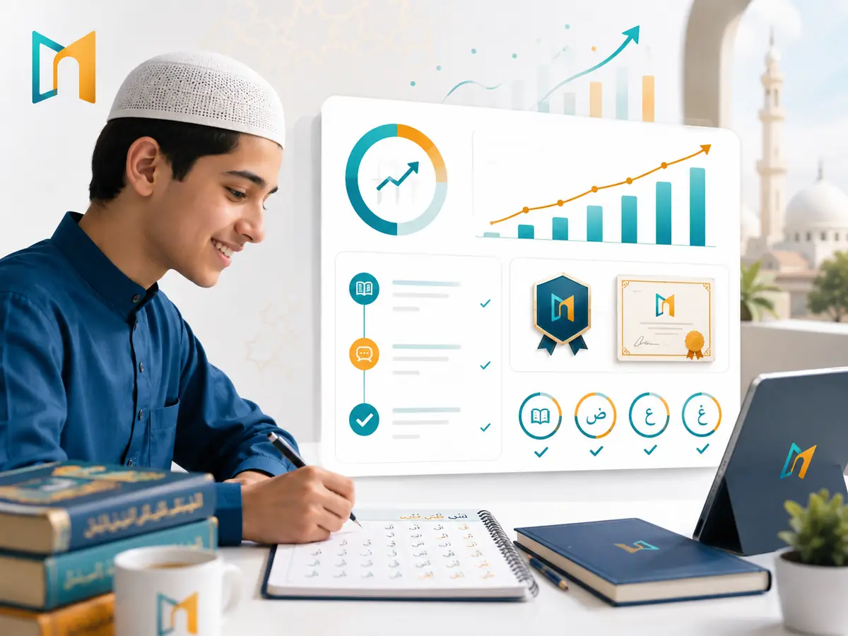 Arabic learning progress